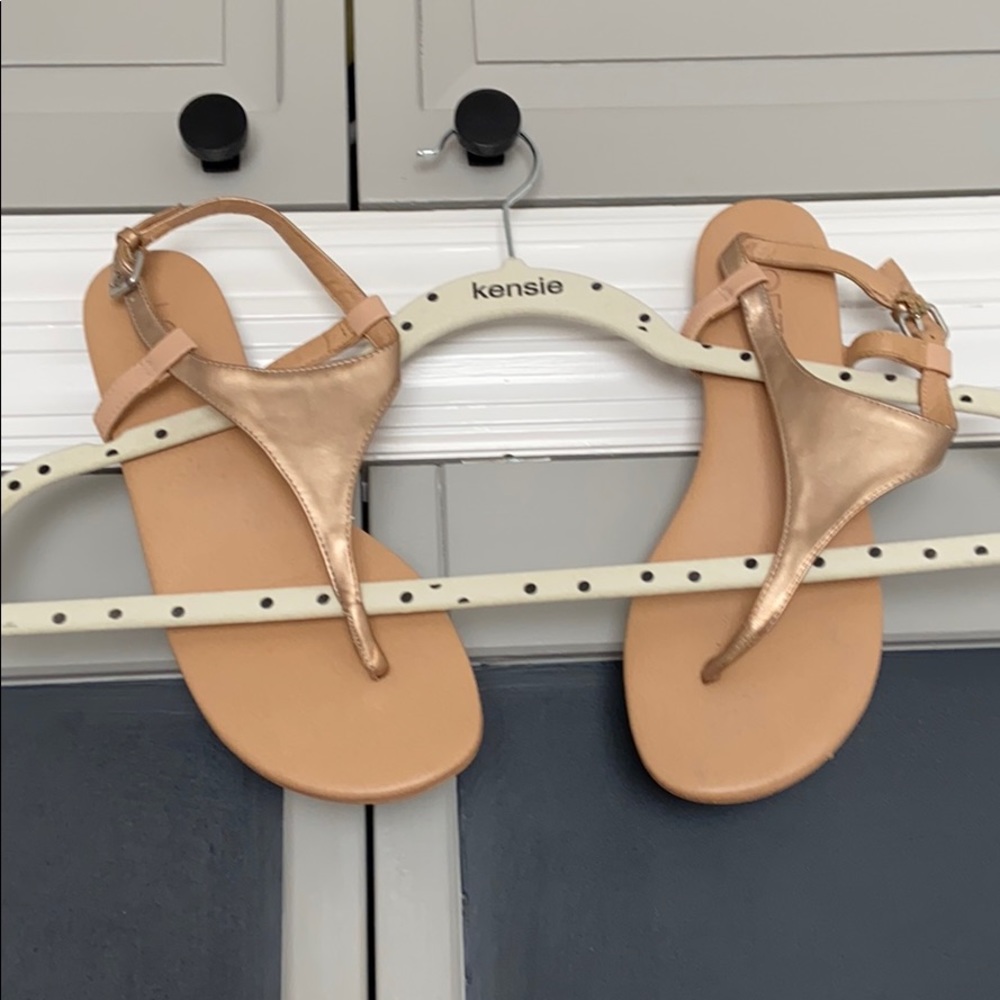 Rose Gold Sandals